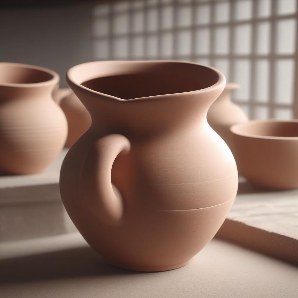 AI in Pottery: Design Generation and Kiln Temperature Optimization